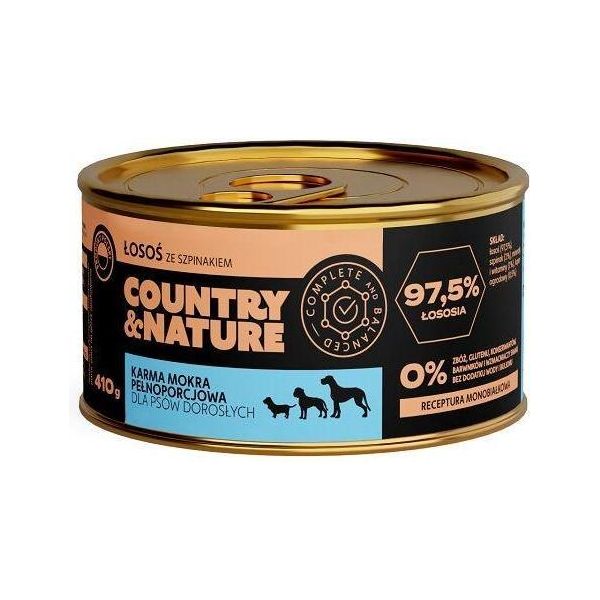 Paese & Natura - Lachs Mit Spinat - 410G-image