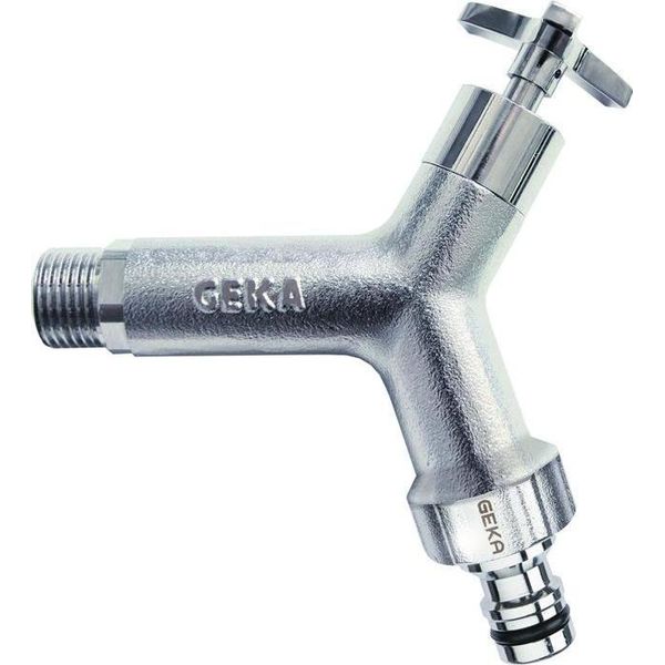 Rubinetto Più Filettatura Femmina In Ottone Cromato Dimensioni Nominali Filettatura Maschio 1/2""-image