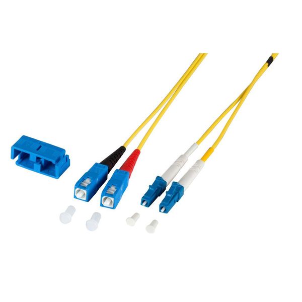 Efb O0360.3 Efb Duplex Jumper LC-SC 9/125, OS2, Lszh, Gelb, 2.0Mm, 3M-image