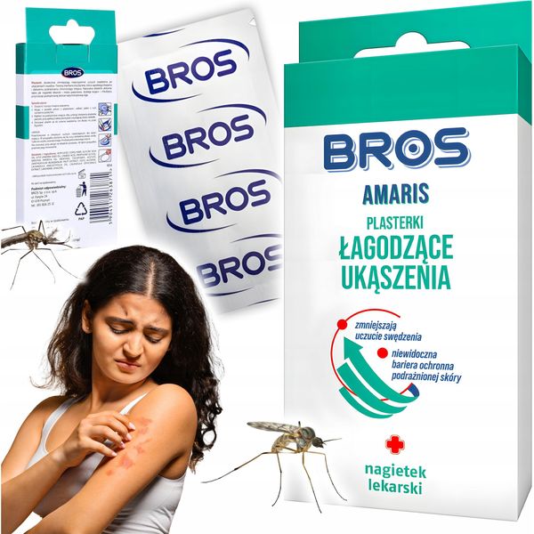 Bros - Amaris - Cerotti Per Il Sollievo Delle Punture D'insetto, 20 Pezzi-image