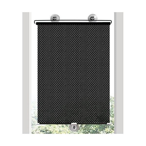 Tenda A Rullo Oscurante, Opaca, Pieghevole, Protezione Solare A Ventosa, Tende Temporanee, A Scomparsa Automatica Per Auto, Finestre Per Balconi,-image