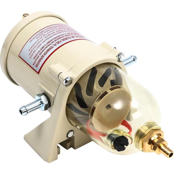 Separatore Acqua-Carburante Diesel - 500FG/500FH Filtro A Turbina - Per Motore Marino - Lega Di Alluminio - 1,7 Kg - Multicolore-image
