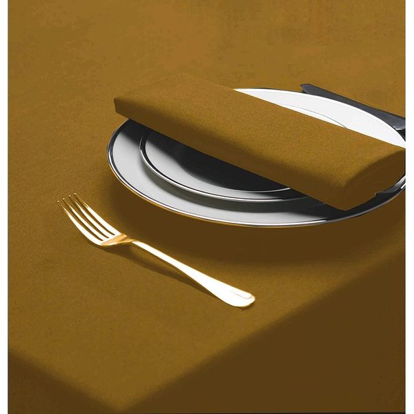 Tovaglia Belledorm Amalfi, Rettangolare BM103 (178 X 366 Cm) (Oro)-image