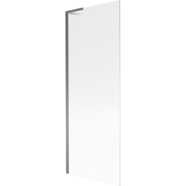 Mexen Next L Paratia Per Vasca Da Bagno A 1 Anta 70 X 150 Cm, Striature, Gun Metal - 895-070-000-03-09-95-image