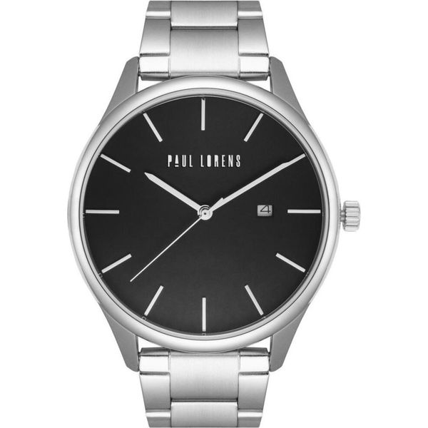 Paul Lorens Orologio Analogico Da Uomo Siolver Silver Taglia Unica-image