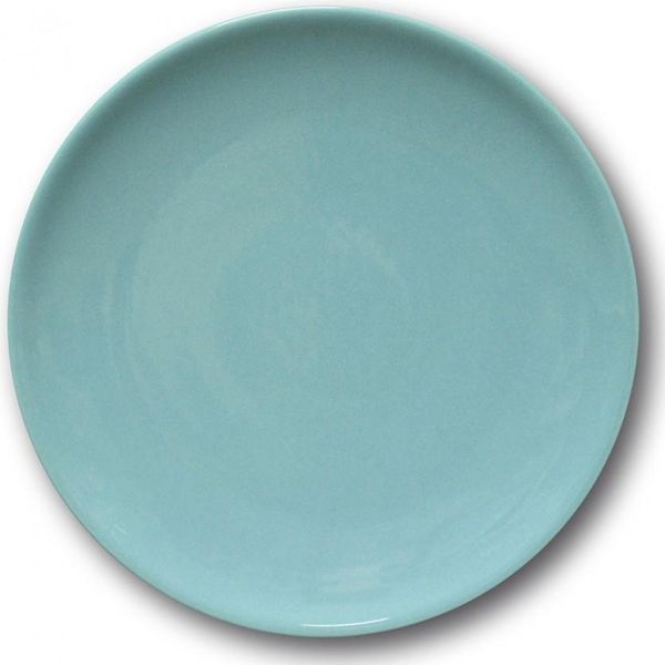 Assiette Plate Porcelaine Bleue- D 26 Cm - Siviglia-image