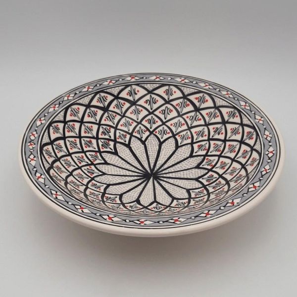 Plat Tebsi Bakir Gris - P 33 Cm-image
