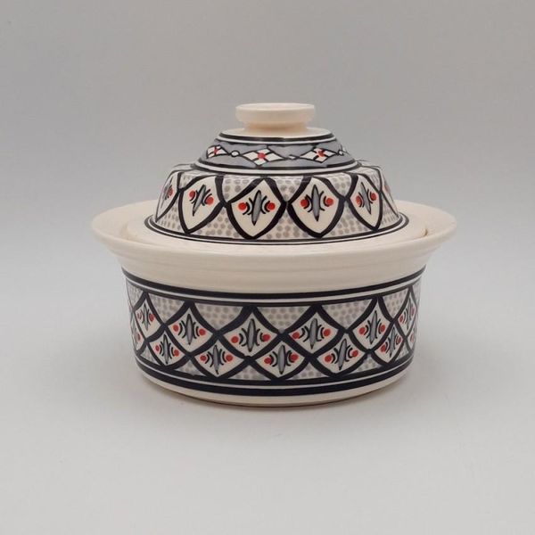 Cocotte Querouana Bakir Gris - D 20 Cm-image
