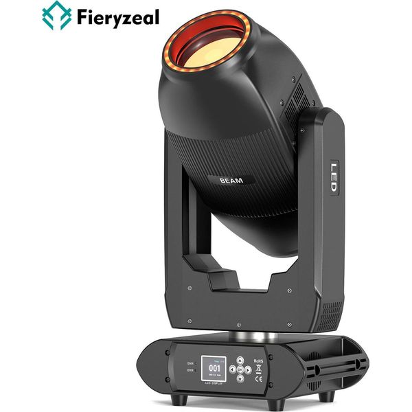 Dual-Head Led Beam - Luce Di Scena A Testa Mobile - 350 W - DMX512/RDM, 33 Canali - 2×100 W + 24×0,2 W RGB×2 - Rotazione, Strobo, Effetto Arcobaleno - Spina Ue-image