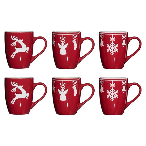 Ritzenhoff & Breker Kaffeebecher Navidad 360 Ml 6Er Set-image
