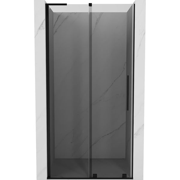Mexen Velar L Porta Doccia Scorrevole 90 Cm, Grafite, Nero - 871-090-003-41-70-image