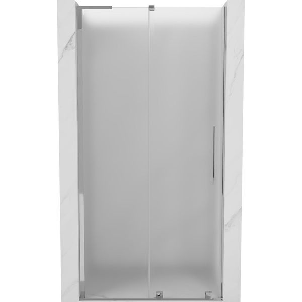 Mexen Velar L Porta Doccia Scorrevole 90 Cm, Opaco, Cromo - 871-090-003-31-01-image