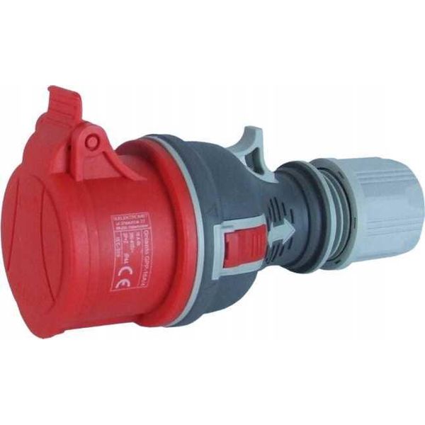 Presa Diritta Portatile 32A 400V 4P IP44 Gpp 32/4-image