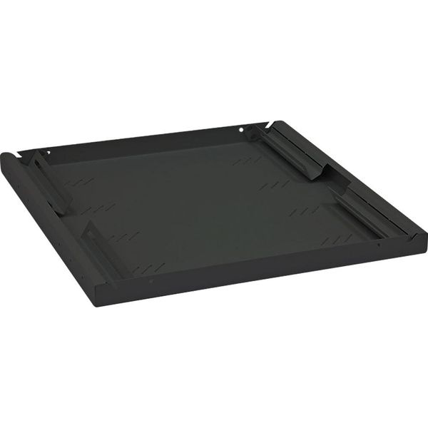 Triton RAB-UP-850-A4 Ripiano Rack 19" 1U, Max 80Kg, 850Mm, Nero"-image