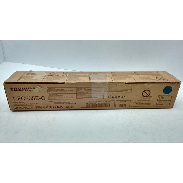 Toshiba T-FC505EC - 1-Pack - Ciano - Originale - Cartuccia Di Toner (Consumabili Per Stampanti) - Per E-Studio 2505AC, 3005AC-image