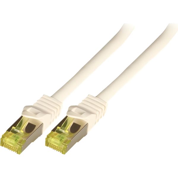 Efb RJ45 Cavo Patch S/Ftp, Cat.6A, Lszh, Cat.7 Cavo Grezzo, 1M, Bianco-image