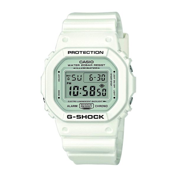 Orologio Da Polso Casio G-Shock DW-5600MW-7ER Orologio Digitale Bianco-image