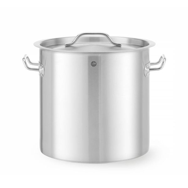 Casseruola Alta – Con Coperchio, Hendi, Linea Budget, 17L, £280X(H)280Mm-image