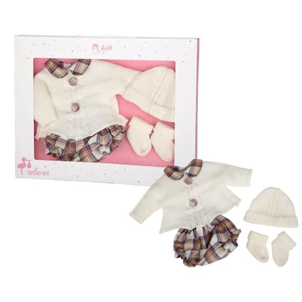 MuÑEcas Arias, S.L- Ropa Reborn 45CM Modelos Assortidos 6037 MuÑEcas Arias Accesorios, Multicolore (6146037) MuÑEcas Arias, S.L-image