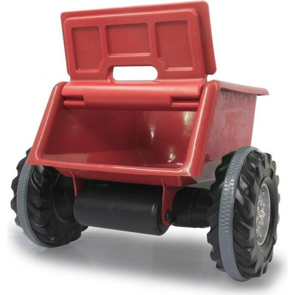Rimorchio Ride-On Rosso Per Trattore Power Drag/Big Wheel-image