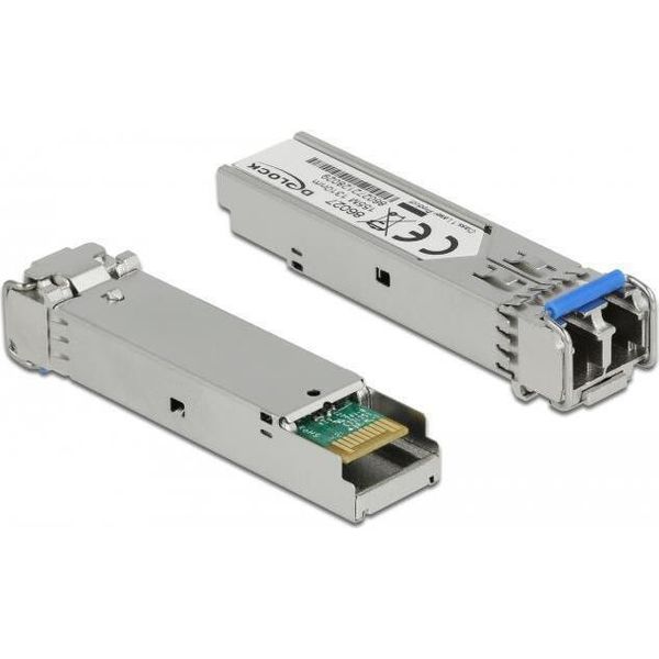 Delock - Modulo Ricetrasmettitore Sfp (Mini-Gbic) - 100Mb Lan - 100Base-Fx - Lc Multi-Mode - Fino A 2 Km - 1310 Nm (86027)-image