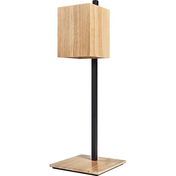 Ledvance Smart+ Wifi Lampada Da Tavolo Decor Wood, 8W, 650Lm, Luce Bianca Regolabile (Da 3000K A 6500K), Dimmerabile, Controllabile Tramite App, Compatibile Con Amazon, Google E Co.-image