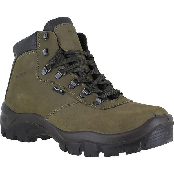 Grisport - Scarpe Da Trekking Per Bambini "Glencoe"", Pelle GS137 (38 Eu) (Verde)"-image