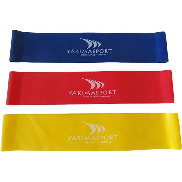 Yakimasport Fitness Resistenza Gomma Set 3 Pezzi. 100114-image