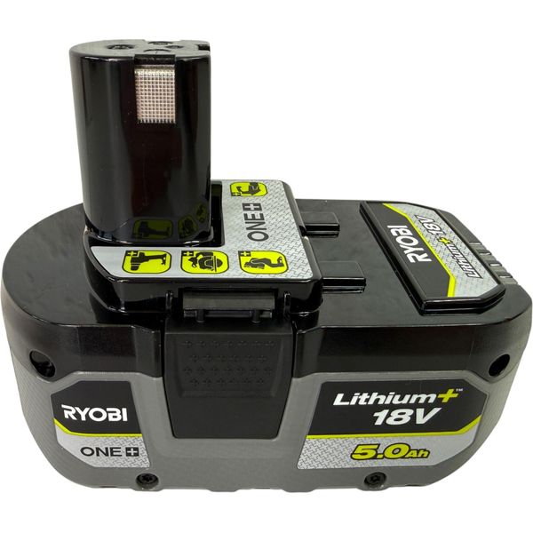 Ryobi RB1850X Batteria 18 V 5,0 Ah / 5000 Mah Li-Ion One+ ( 5133005287 ) Con Indicatore Di Carica-image