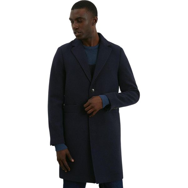 Burton - Cappotto Epsom "Signature"" A Tre Bottoni Per Uomo BW1251 (M) (Blu Navy)"-image