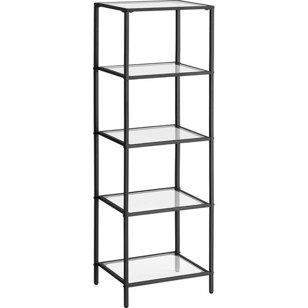 Vasagle Scaffale In Piedi, Libreria, Scaffale Da Bagno, 5 Livelli, Scaffale Da Cucina, Scaffale Stretto, Scaffale Da Bagno, Per Soggiorno, Camera Da Letto-image