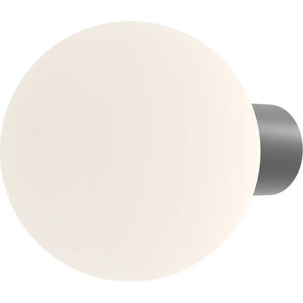 Applique, Parete Di Casa, Grigio, 1X Presa E27, Altezza 27 Cm-image