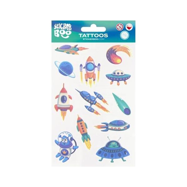 Tatuaggio Cosmos 10X18 Cm Sticker Boo 540454-image