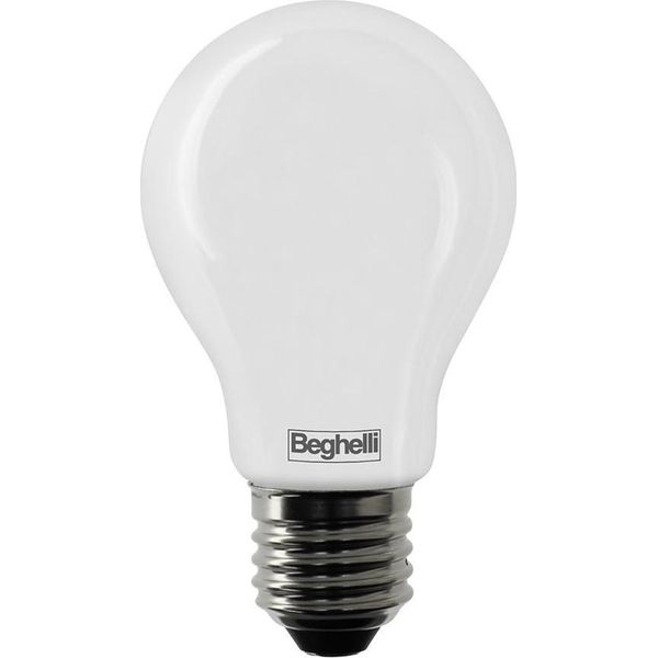 Beghelli Tuttovetro Lampada A Risparmio Energetico Bianco Caldo 3000 K 8 W E27 E-image