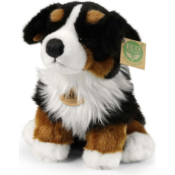 Rappa Peluche Cane Da Montagna Bernese Seduto 28 Cm ECO-FRIENDLY-image