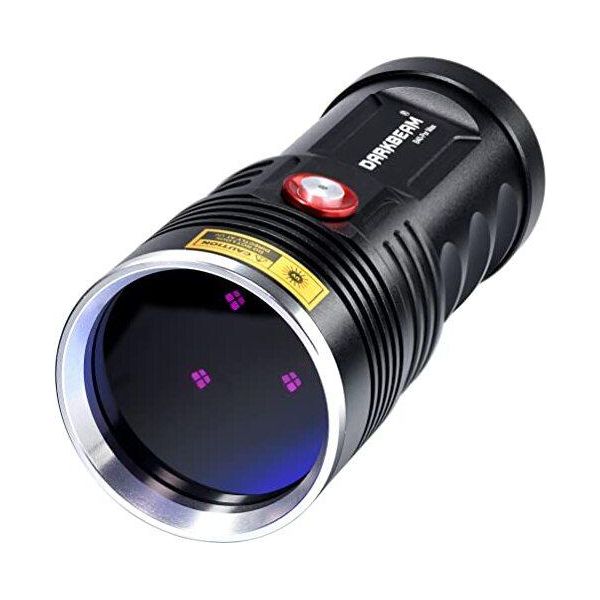 Darkbeam Uv Flares, Luce Nera Ultravioletta Da 365 Nm, Lampada Woodsche Portatile A Led, 36 W Potente Luce Nera USB-C Per Il Rilevamento Dell'urina Animale-image