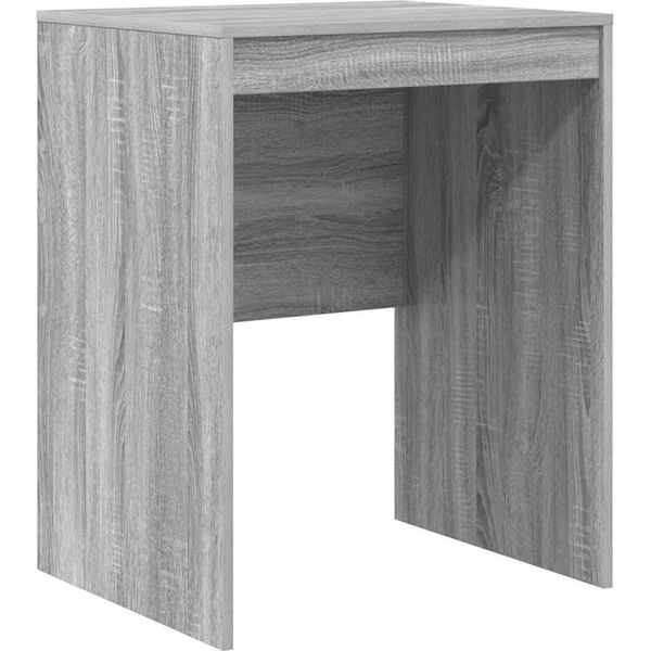 Vidaxl Scrivania Grigio Sonoma 60 X 50 X 76 Cm Materiale A Base Di Legno-image