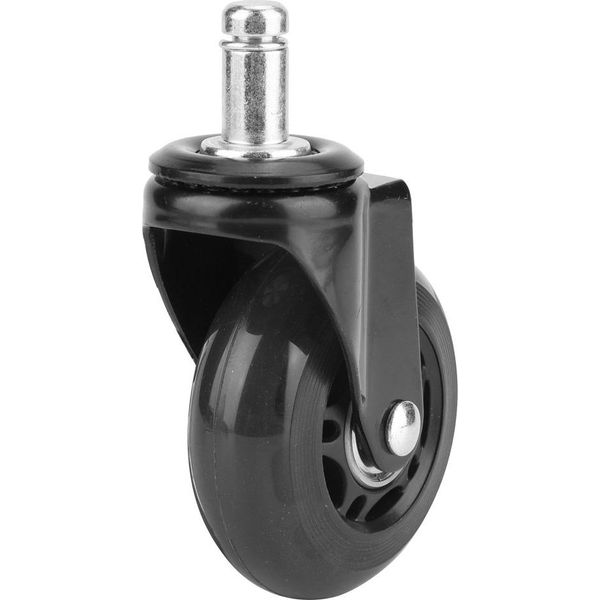 5Pcs 2.5Inches Ufficio Sedia Caster Ruote Roller Rollerblade Stile Ruota Di Ricambio-image