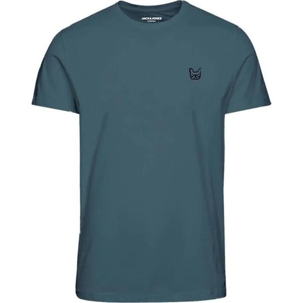 Jack & Jones Denim Dog - T-Shirt A Manica Corta Regular Fit Blu 2XL Uomo-image