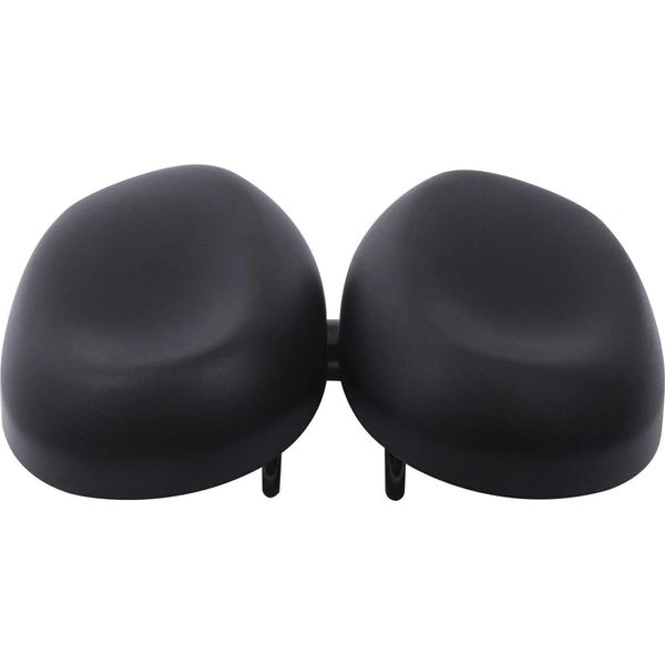 Sella Per Bicicletta - Sella Da Corsa Senza Nasello - Larghezza Regolabile 21,9-24,6 Cm - Ammortizzante - Design Cavo Ventilato - Rilascio Ergonomico Della Pressione - Nero-image