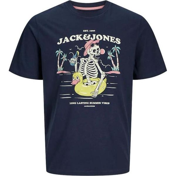 Jack & Jones Elijah - Maglietta A Maniche Corte Blu M Uomo Blu M-image