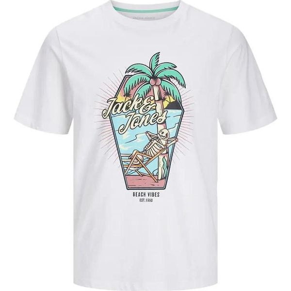 Jack & Jones Elijah - Maglietta A Maniche Corte Bianco 2XL Uomo Bianco 2XL-image