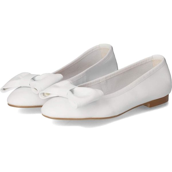 Kaerlek Ballerine Da Donna In Pelle Liscia Bianca Misura: 40-image
