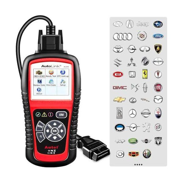 Autel Autolink AL519 Strumento Diagnostico OBD2 Eobd/Can Car Scanner Lettore Di Codici Di Errore Del Motore Del Veicolo Modello Avanzato 6 - Versione Avanzata Al319-image