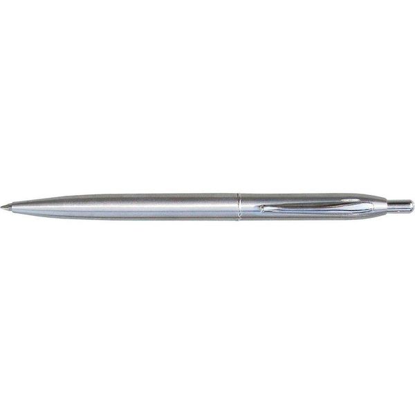 Penna A Sfera In Metallo Argento Titanio 0162-image