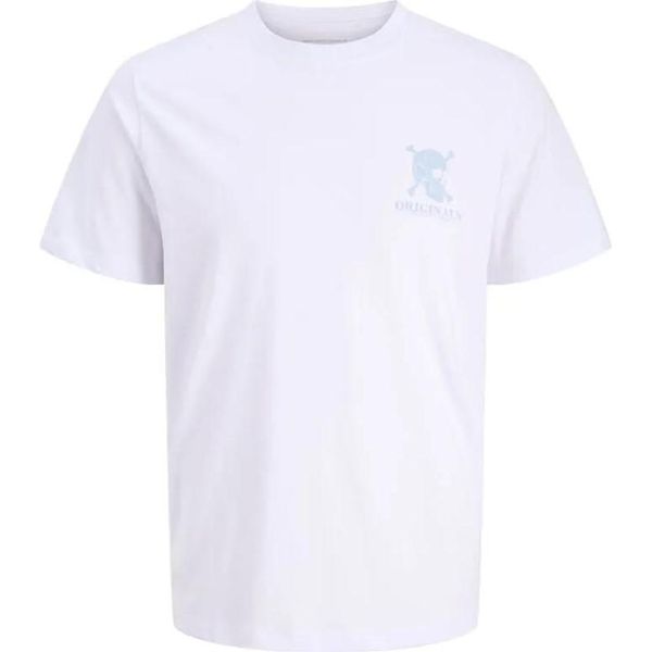 Jack & Jones Rollo Standard Fit - T-Shirt A Maniche Corte Bianco L Uomo Bianco L-image