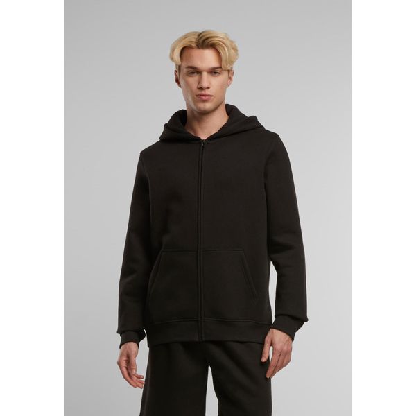 PáNská Mikina Urban Classics Basic Essential Zip Hoody Nero - Xl-image