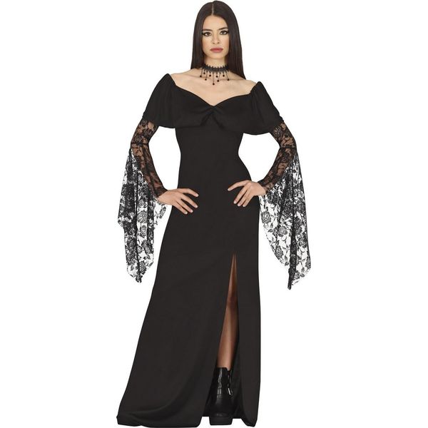 Fiestas Guirca - Costume Da Madre Goth Per Ragazze FG1087 (164-176) (Nero)-image