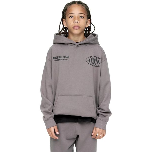 Kings Will Dream - Felpa Con Cappuccio "Studio Duo Line"" Per Ragazzi BG2205 (140) (Grigio)"-image