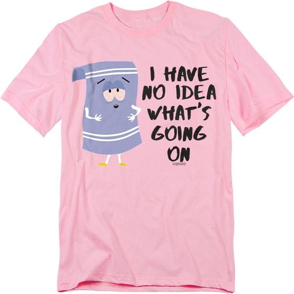 South Park - Maglietta "No Idea"" Per Uomo/Donna Unisex TV20608 (L) (Rosa)"-image